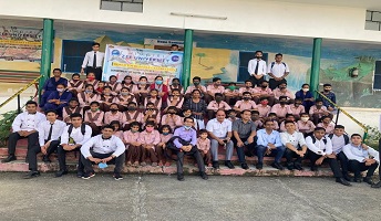 World Tourism Day celebration with the children of an Orphan home