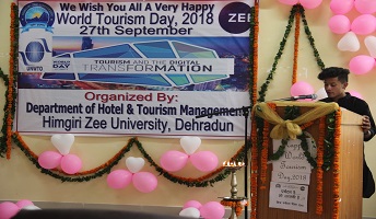 World Tourism Day, 2018 celebration