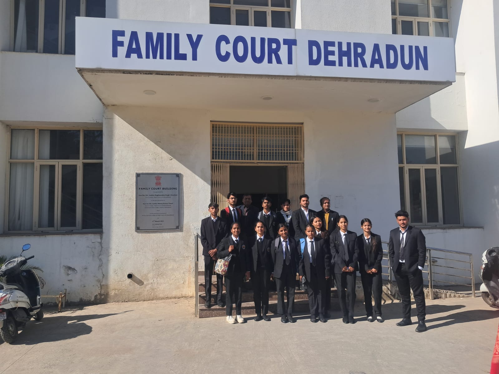 First Year Students Court Visit First Year Students Court Visit