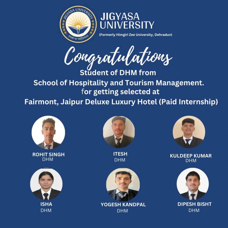 BIG Congratulations to our DHM students