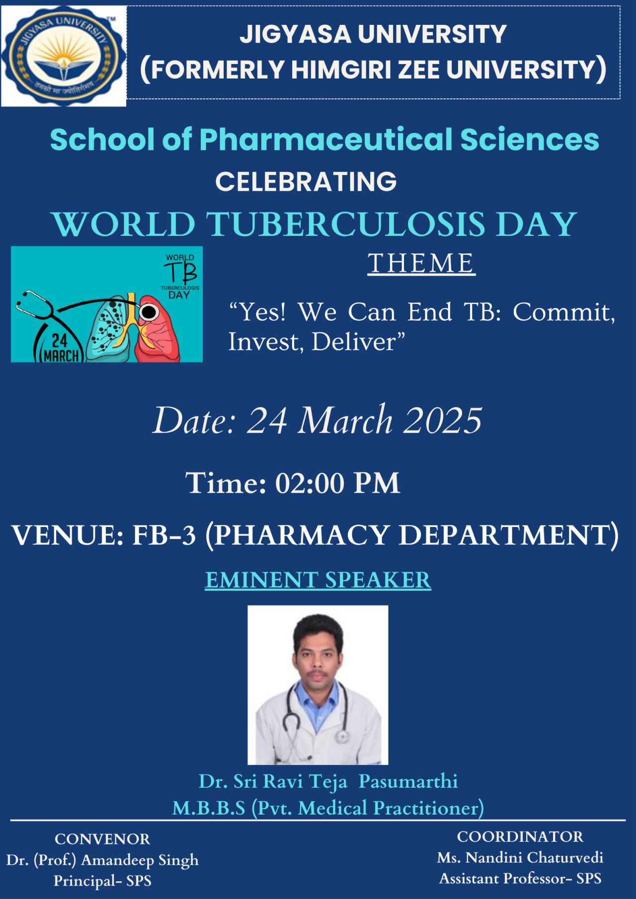Celebrating World Tuberculosis Day with a powerful webinar! Celebrating World Tuberculosis Day with a powerful webinar!