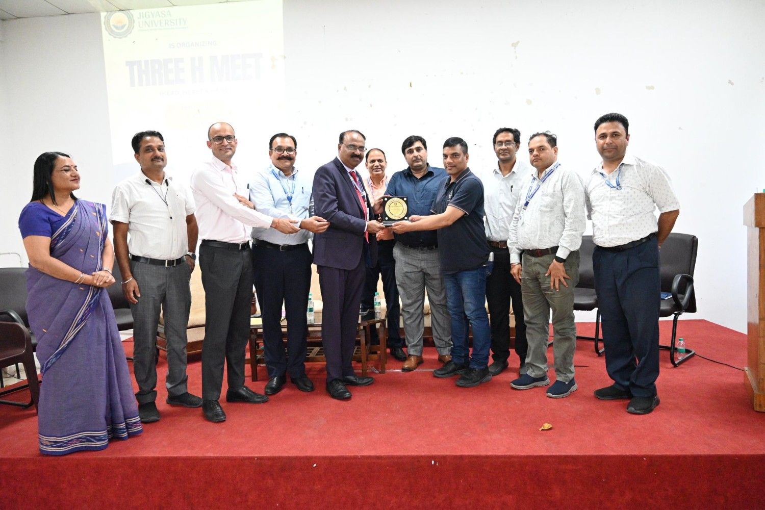 Jigyasa University successfully conducted the Three H Meet