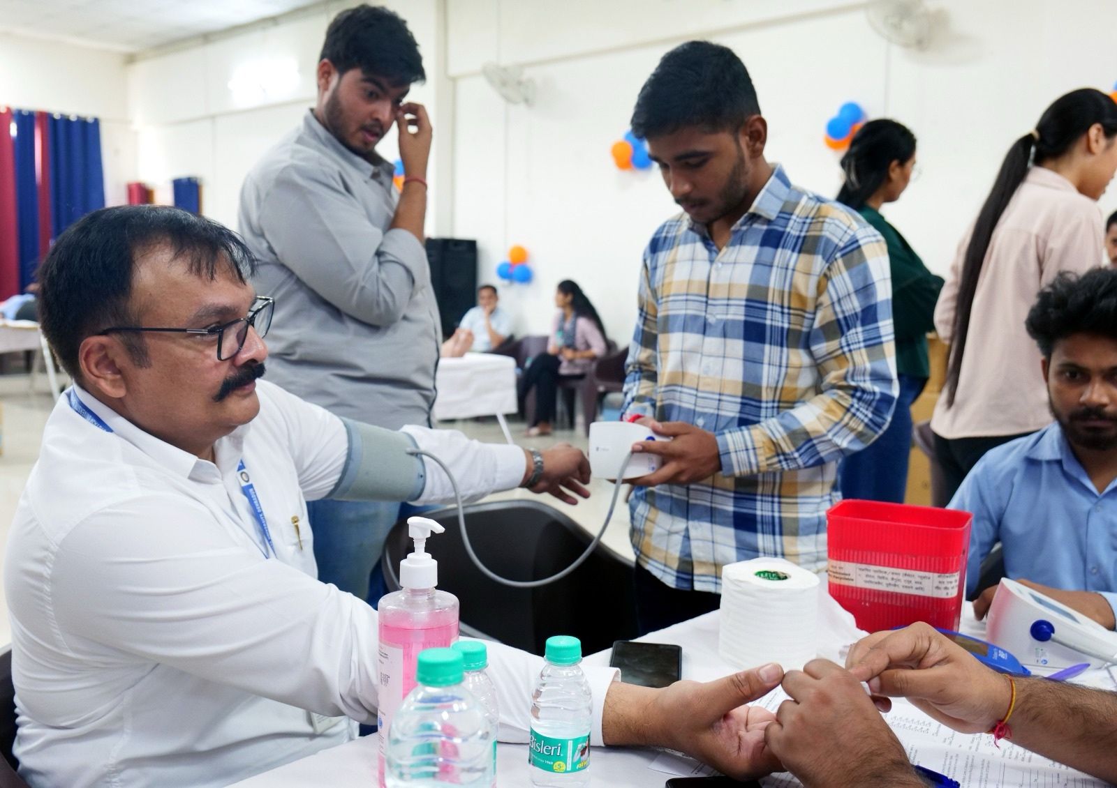 Blood Donation Drive at Jigyasa University Blood Donation Drive at Jigyasa University