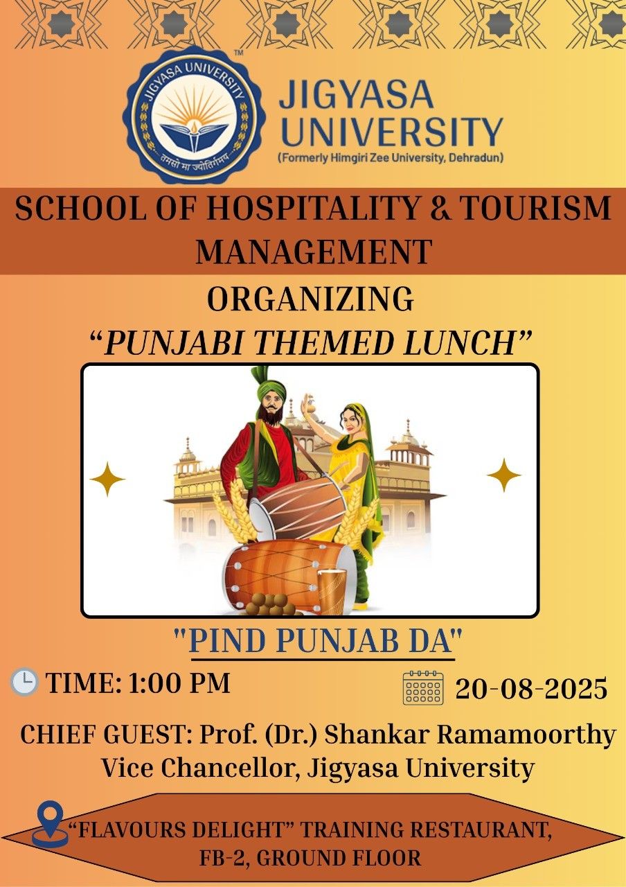 Punjabi Themed Lunch “Pind Punjab Da”