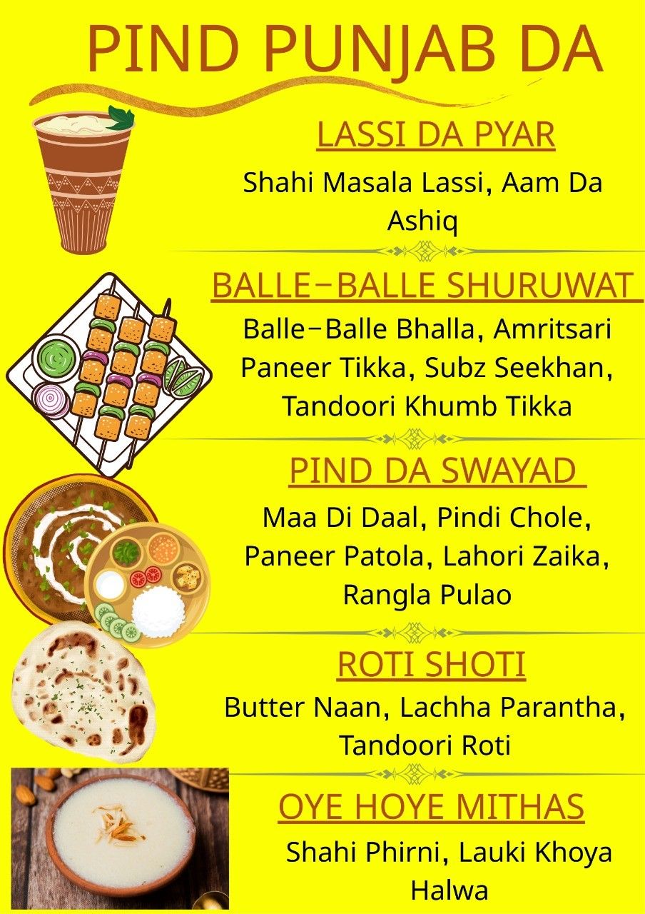 Punjabi Themed Lunch “Pind Punjab Da”