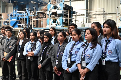 Journalism Students Gain Real-World Insight During Amar Ujala Industrial Visit