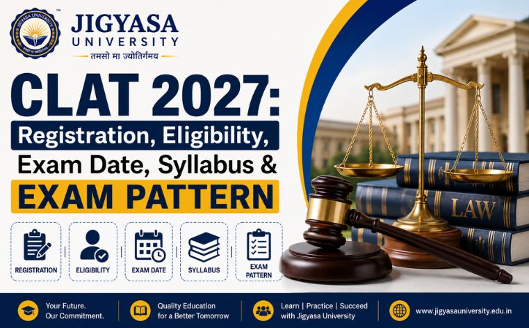 CLAT 2027: Registration, Eligibility, Exam Date, Syllabus & Exam Pattern