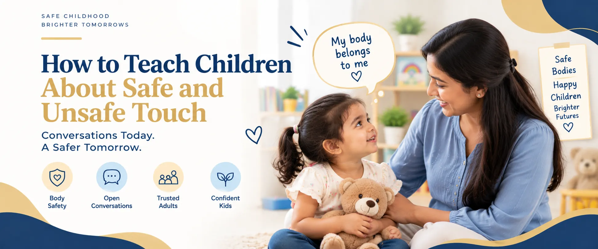 Safe and Unsafe Touch: How to Teach Kids Body Safety
